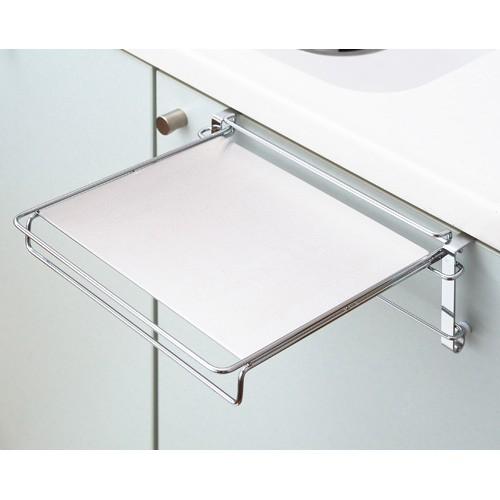 Yoshikawa 2-Way Towel Hanger & Auxillary Table