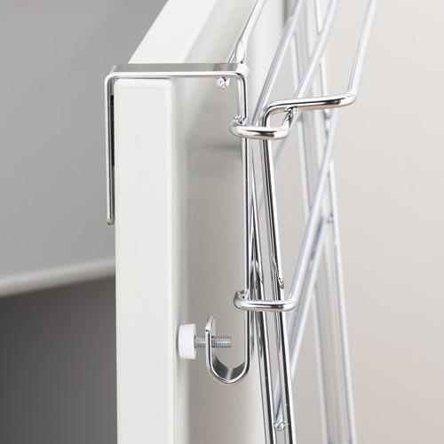 Yoshikawa 2-Way Towel Hanger & Auxillary Table