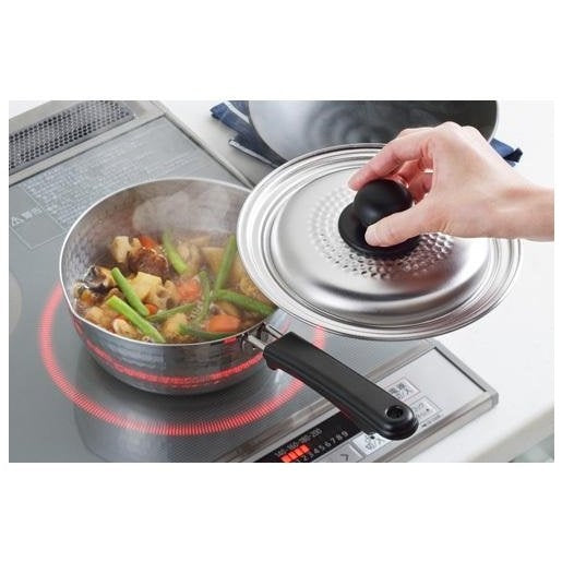 Yoshikawa Ajiichi Yukihira Pot Lid 18-20cm