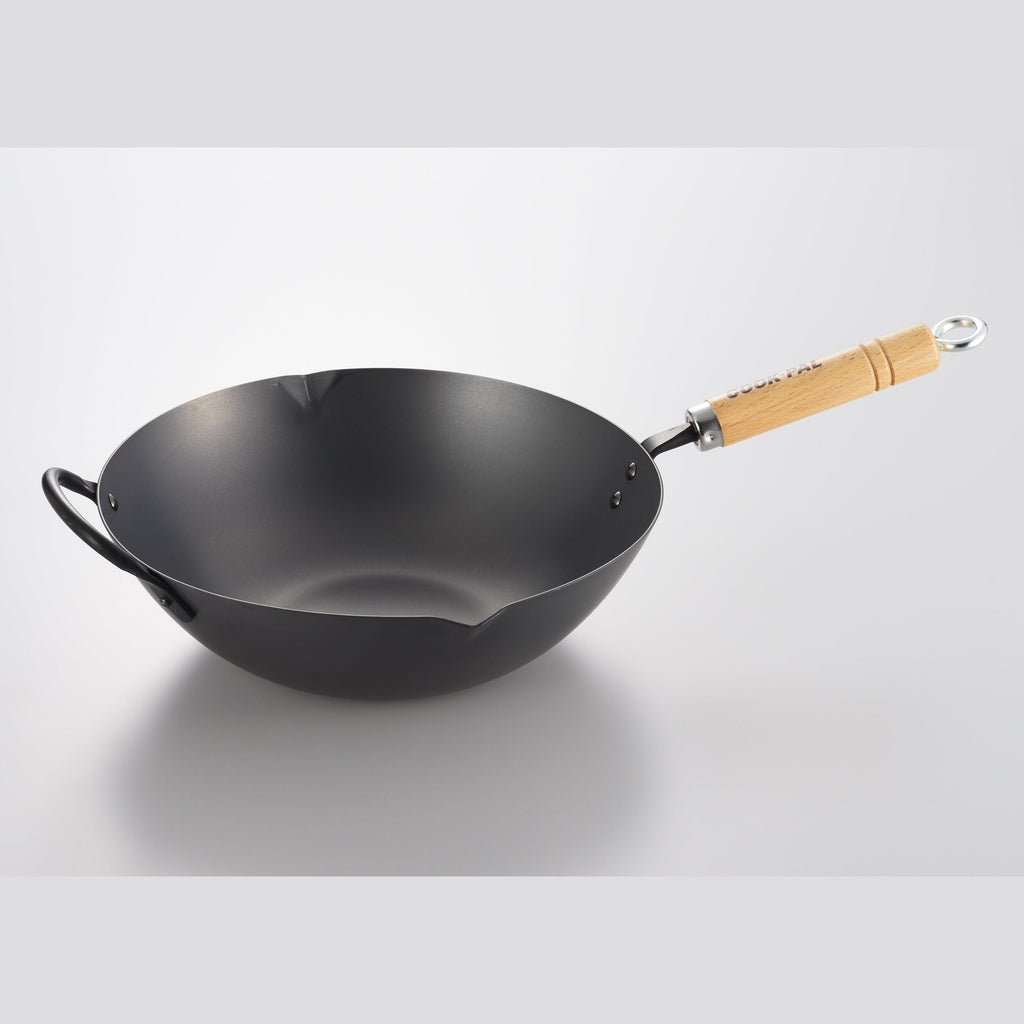 Yoshikawa Cook-Pal Ren Beijing Wok 33cm