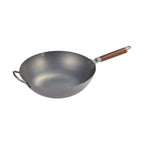 Yoshikawa Nitrided Iron Wok 36cm