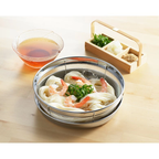 Yoshikawa Shokudoraku Drain Bowl & Tray Set 19cm