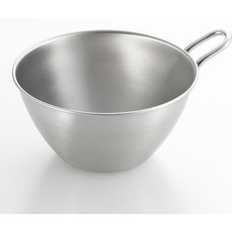 Yoshikawa Stainless Steel One-handle Bowl 12cm