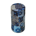Youbi Navy Ichimatsu Tea Canister