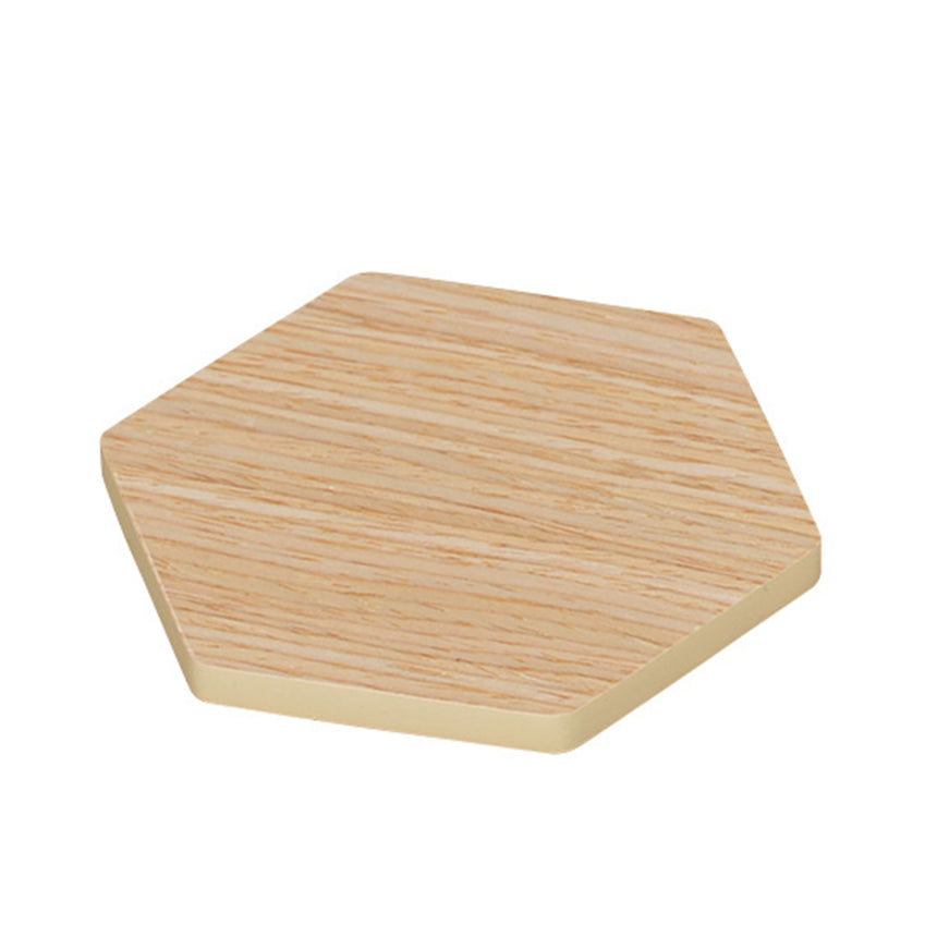 Youbi Oak Hexagon Coaster