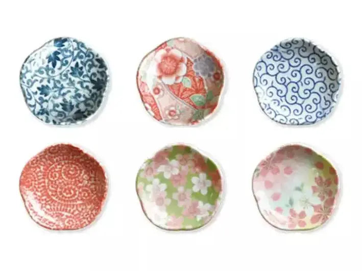 Youbi Porcelain Floral Mini Dish 6.2D