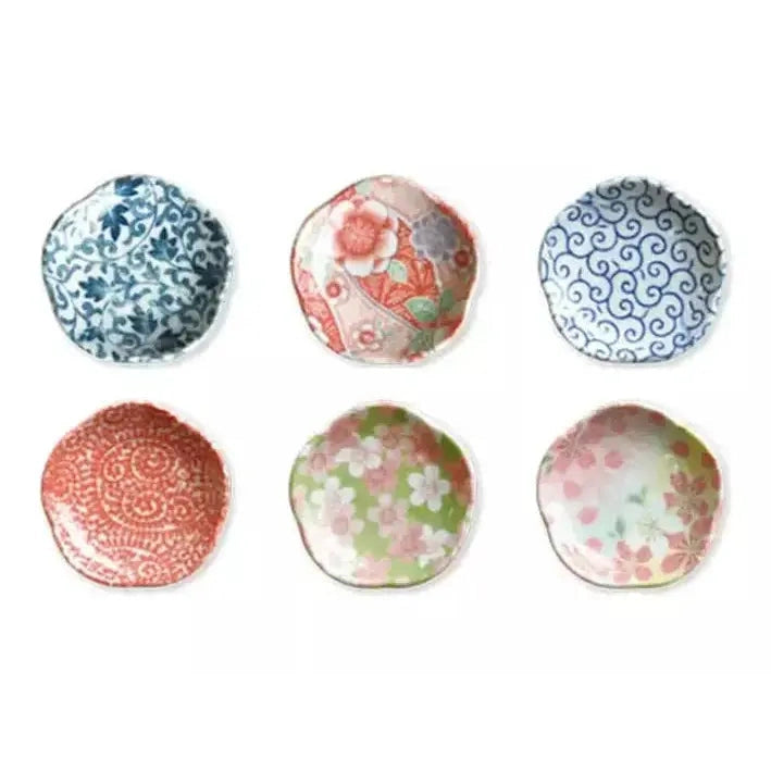 Youbi Porcelain Floral Mini Dish 6.2D