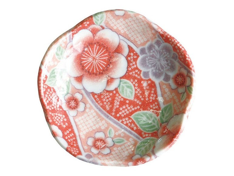 Youbi Porcelain Floral Mini Dish 6.2D