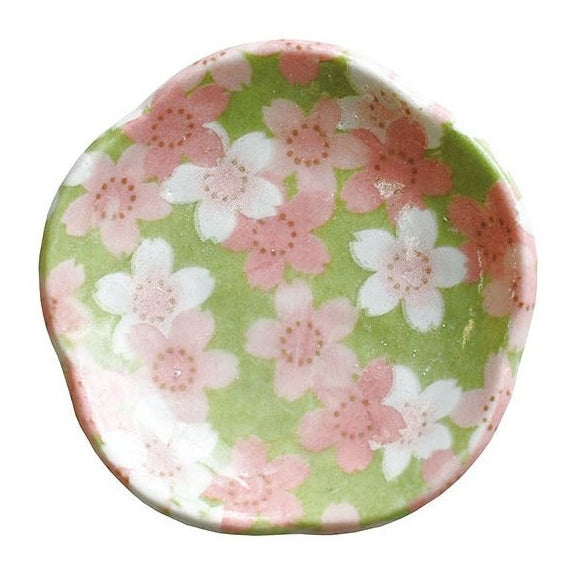 Youbi Porcelain Floral Mini Dish 6.2D