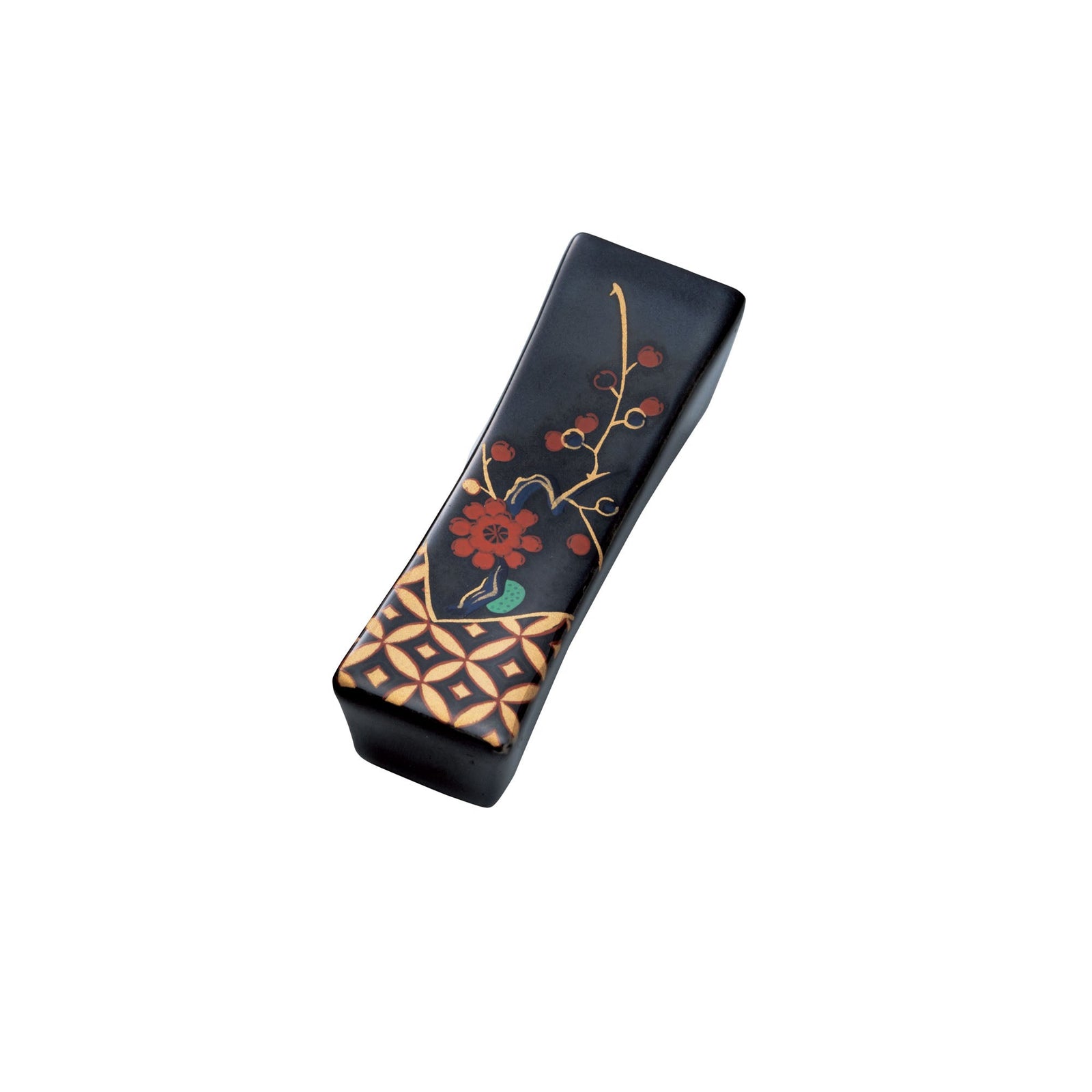 Youbi Porcelain Kuroume Chopsticks Rest