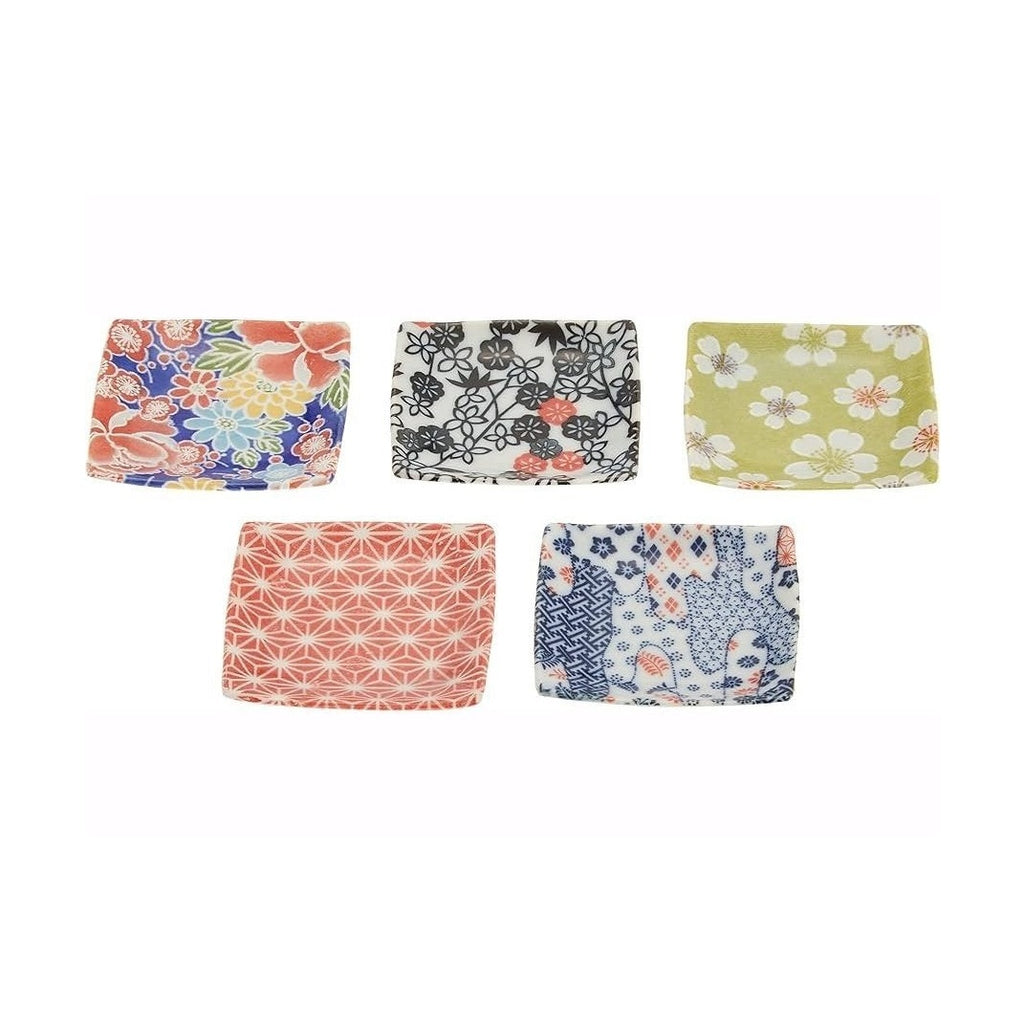 Youbi Porcelain Square Mini Dish 5.5