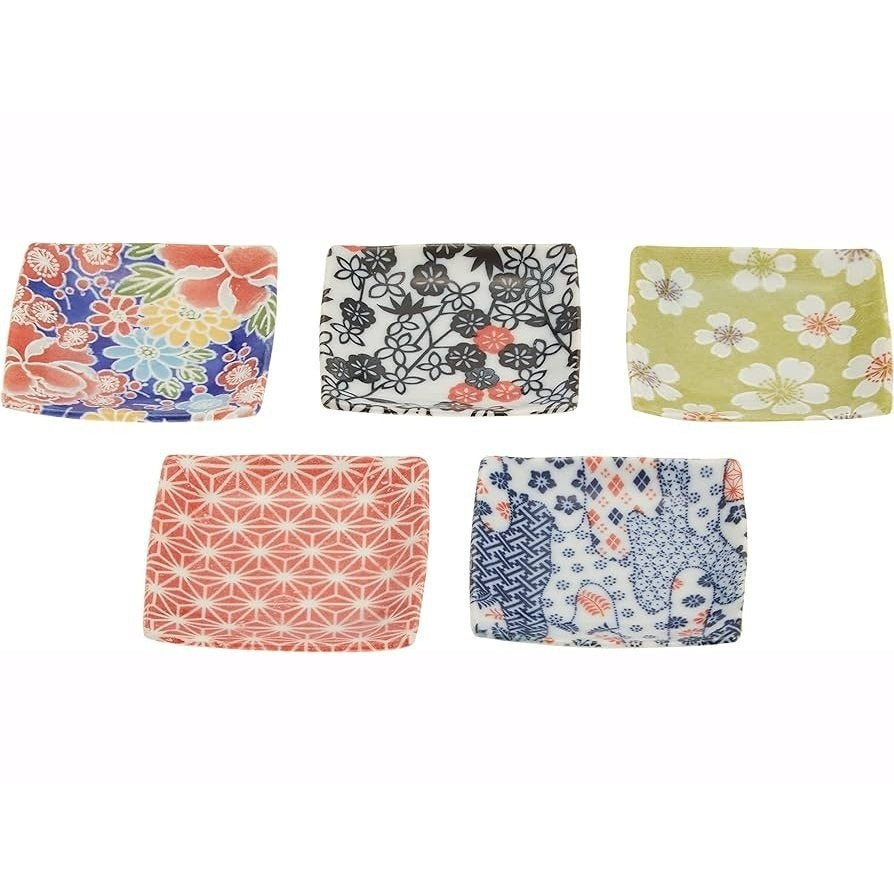 Youbi Porcelain Square Mini Dish 5.5