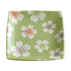 Youbi Porcelain Square Mini Dish 5.5