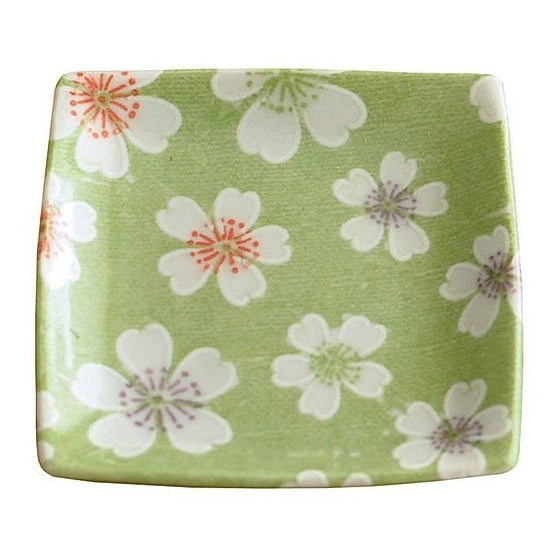 Youbi Porcelain Square Mini Dish 5.5