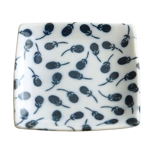 Youbi Porcelain Square Mini Dish 5.5