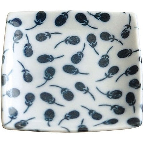 Youbi Porcelain Square Mini Dish 5.5