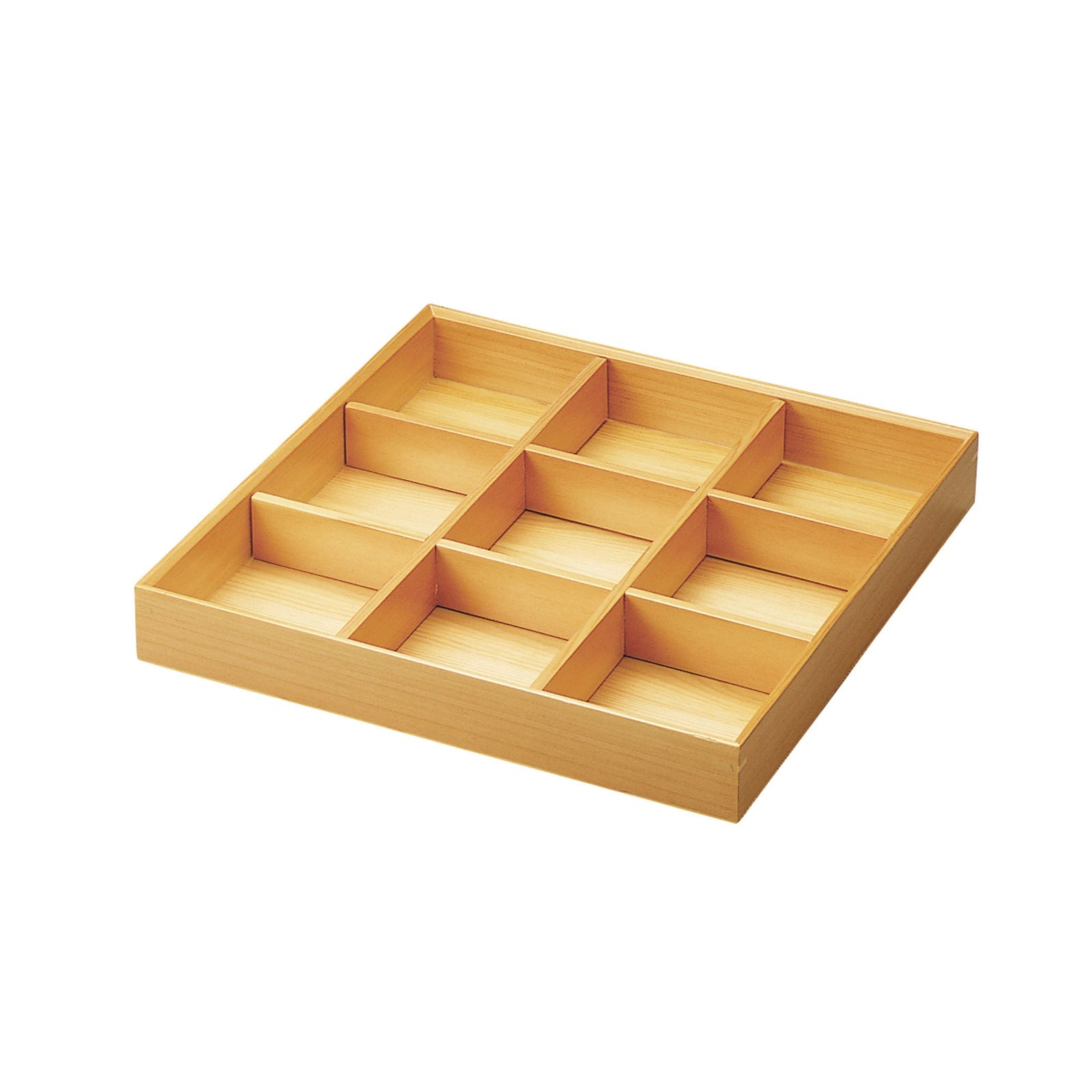 Youbi Wooden Kiwami 9 Partition Lunch Box