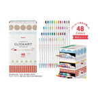 Zebra Clickart Marker 48 Colour Set