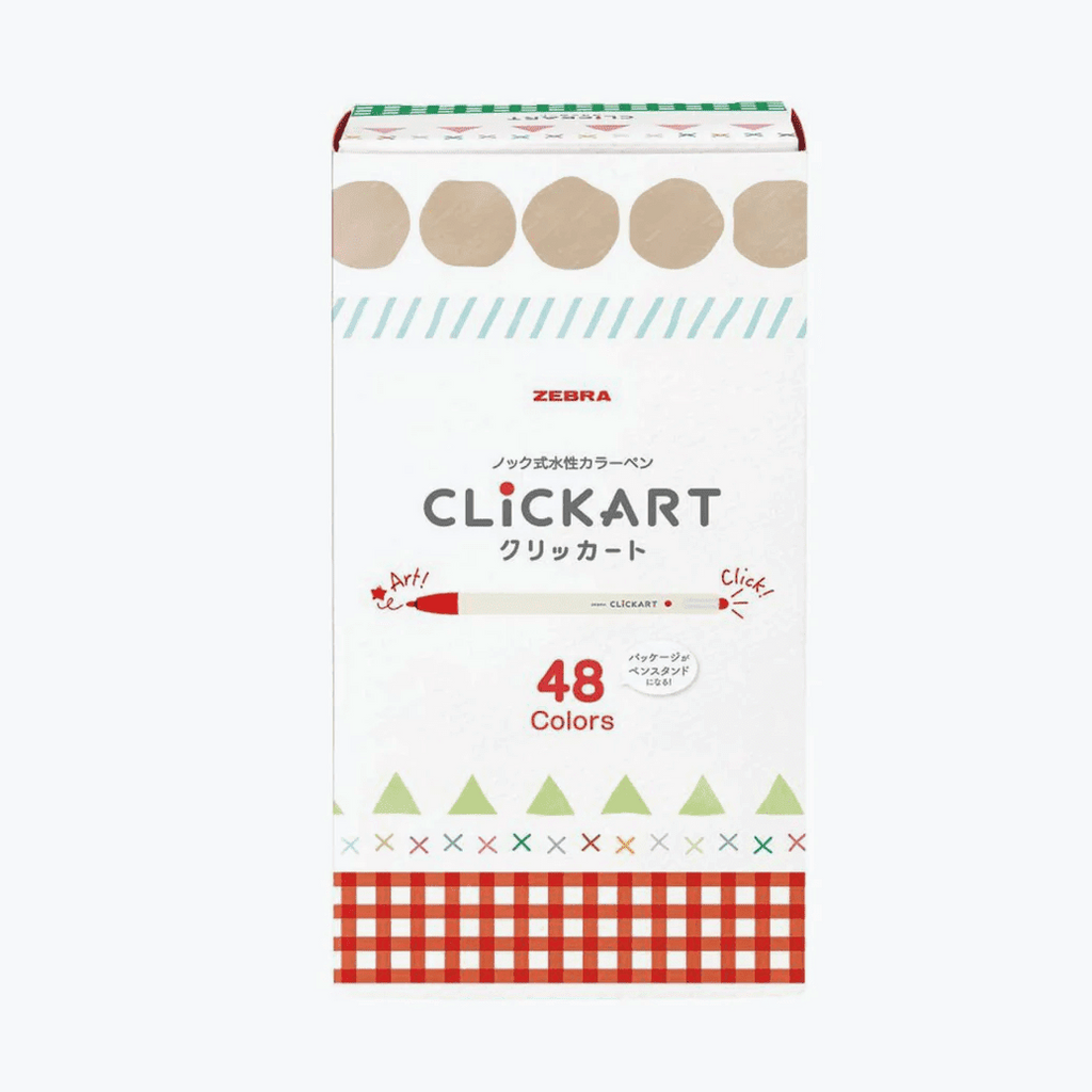 Zebra Clickart Marker 48 Colour Set