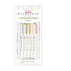 Zebra Mildliner 2020 5 colour set