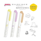 Zebra Mildliner White Series Highlighter