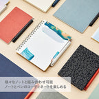 Zebra PITAN Gel Ballpoint Pen 0.5mm with Notebook Holder