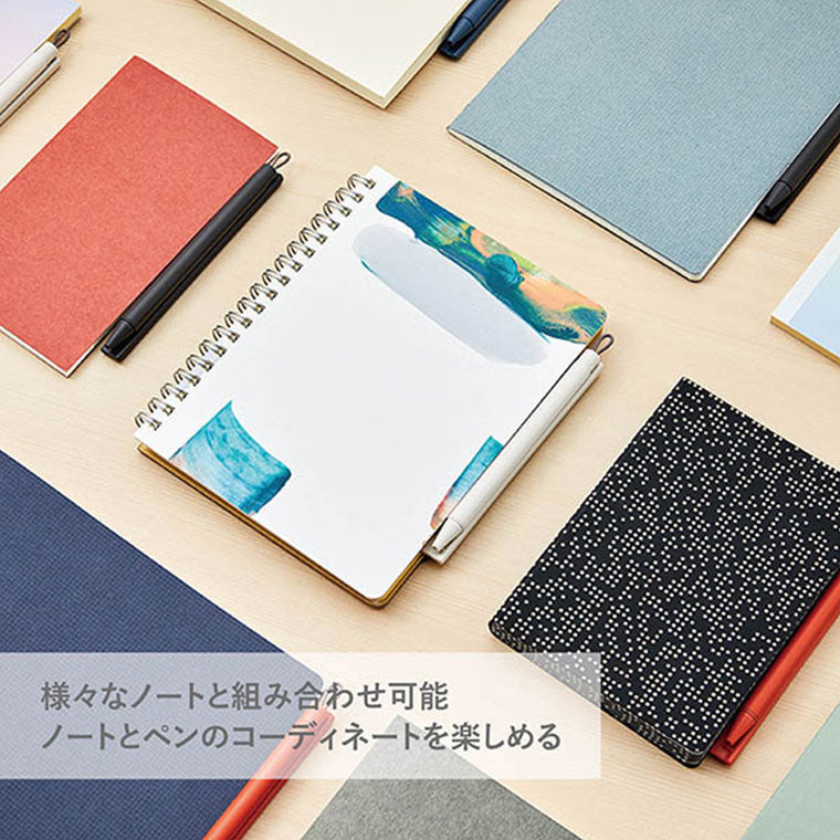 Zebra PITAN Gel Ballpoint Pen 0.5mm with Notebook Holder