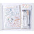 Zebra Sarasa Mildliner White Series 5P C Set