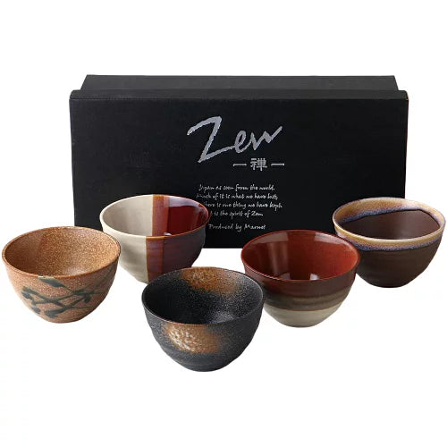 Zen Warm Earth Bowl 5P Set