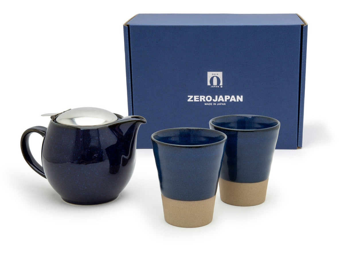 Zero Japan Jeans Blue 450ml Teapot Gift