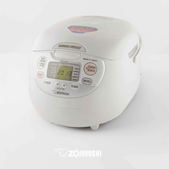 Zojirushi NS-ZAQ Neuro Fuzzy Rice Cooker – MINIMARU Zojirushi NS-ZAQ Neuro Fuzzy Rice Cooker – MINIMARU