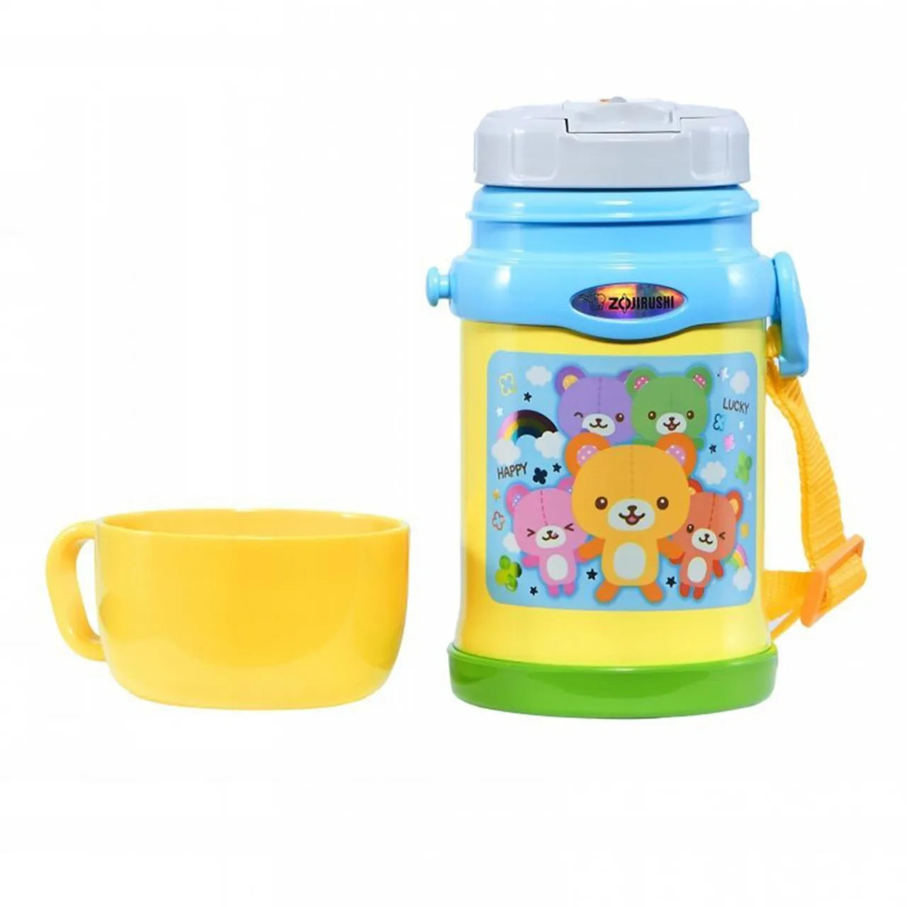 Zojirushi SC-ZT45 2WAY Cup and Straw Stainless Bottle 450ml