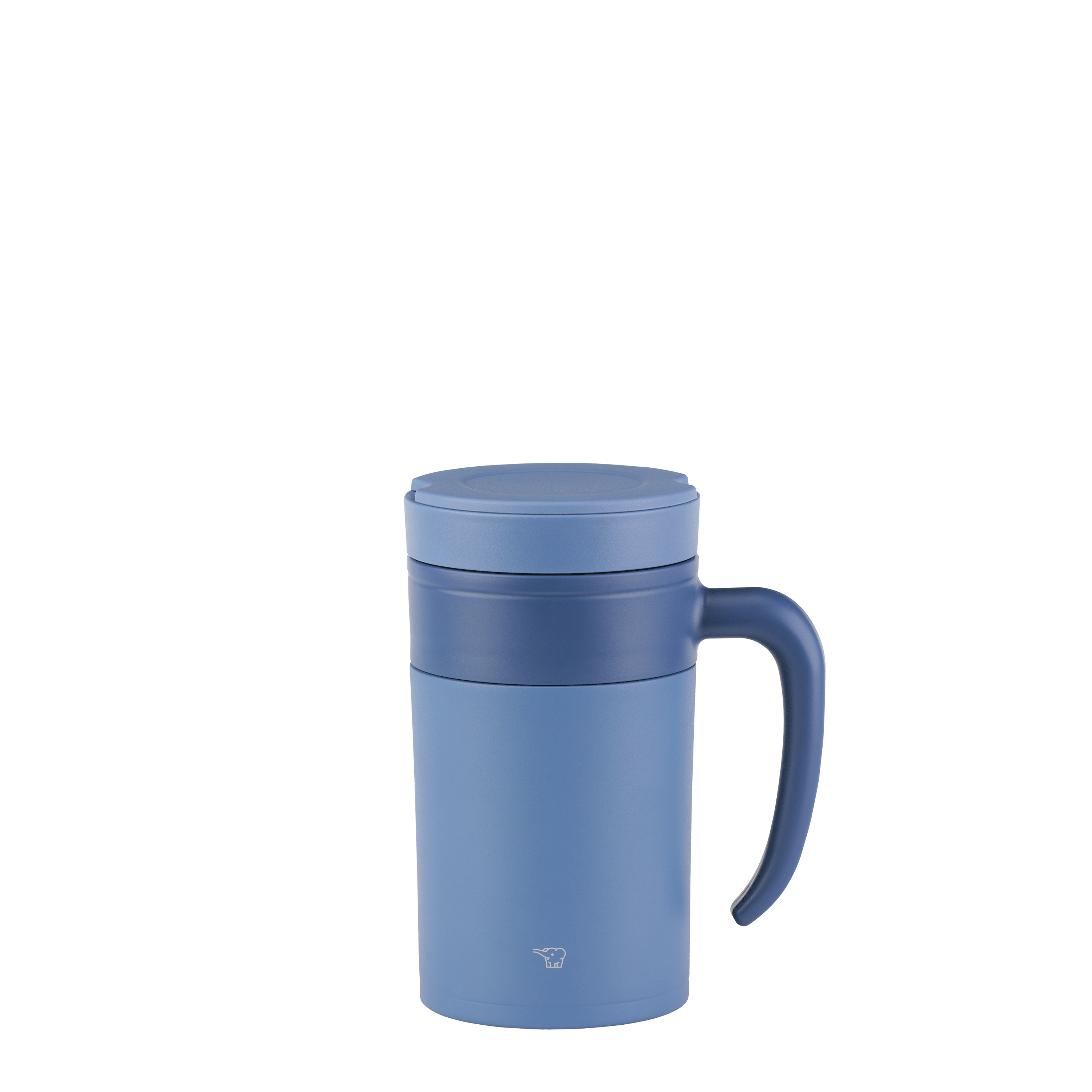 Zojirushi SE-KAE48 Stainless Tea Tumbler with Handle 480ml - Prussian Blue