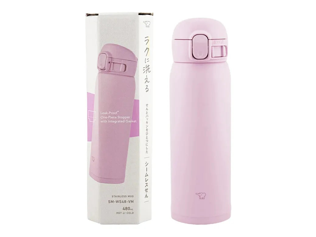 Zojirushi SM-WS48 One-touch open Vacuum Insulated Bottle 480ml