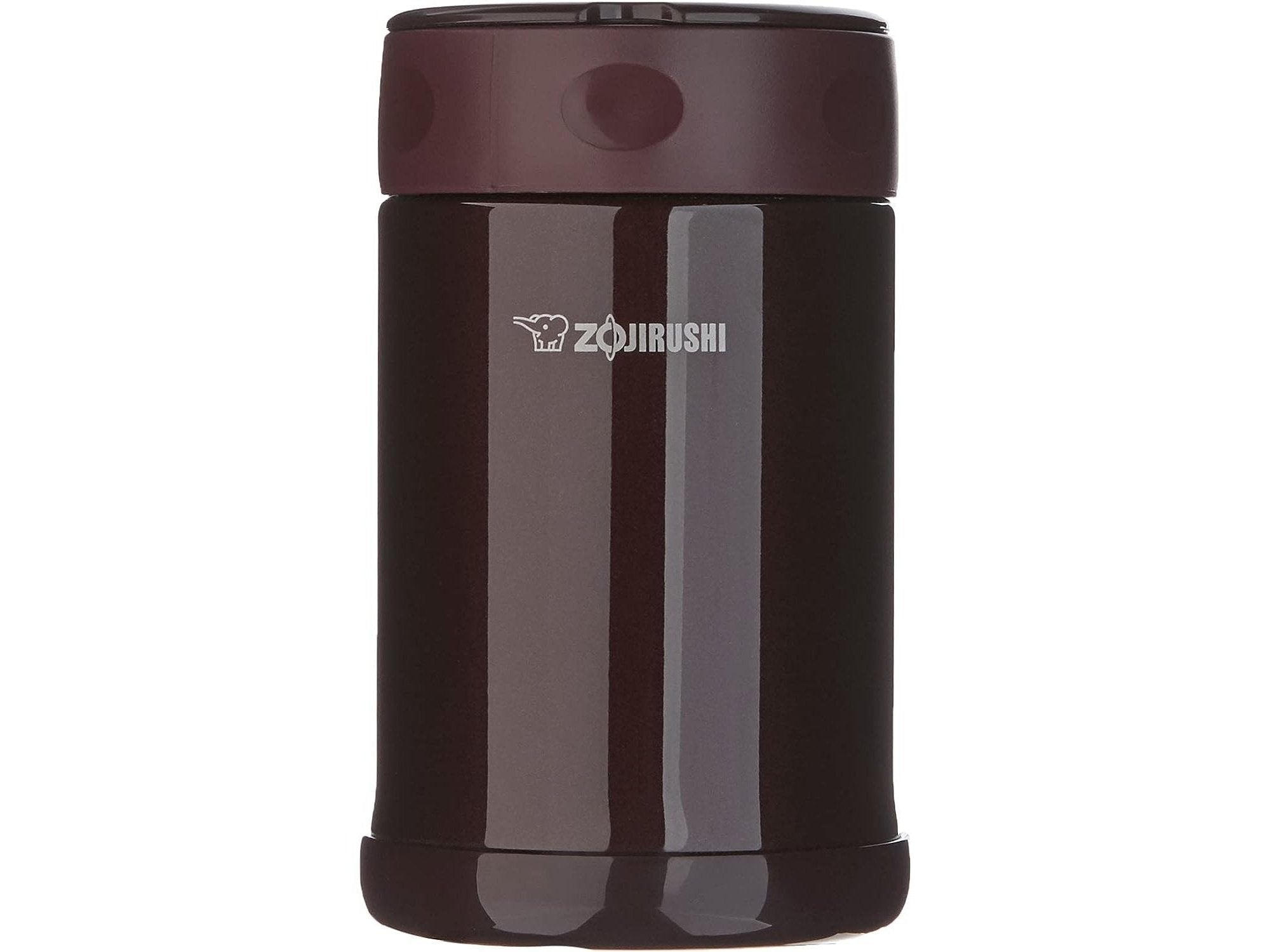 Zojirushi Stainless Steel Food Jar 16.9-Ounce / 500 ml Dark Brown