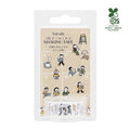 bande Decorative Masking Roll Sticker - People Living in Notebooks, Osanpo Hiyori