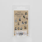 Bande Cafe Hiyori masking tape in clear hang box packaging with Japanese label