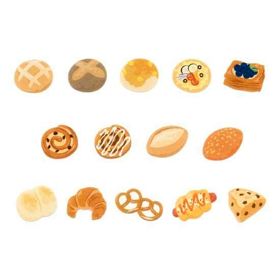 bande Decorative Masking Roll Sticker - Reprint Bakery sticker designs