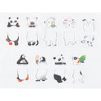 bande Decorative Masking Roll Sticker - Shirokuro Sandwich