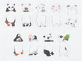 bande Decorative Masking Roll Sticker - Shirokuro Sandwich