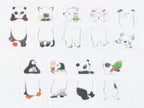 bande Decorative Masking Roll Sticker - Shirokuro Sandwich