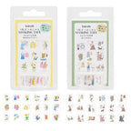 bande Decorative Masking Roll Sticker - Washing Together, Carefree Animals