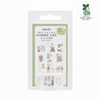 bande Decorative Masking Roll Sticker - Washing Together, Carefree Animals