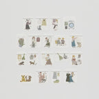 bande Decorative Masking Roll Sticker - Washing Together, Cat and Me