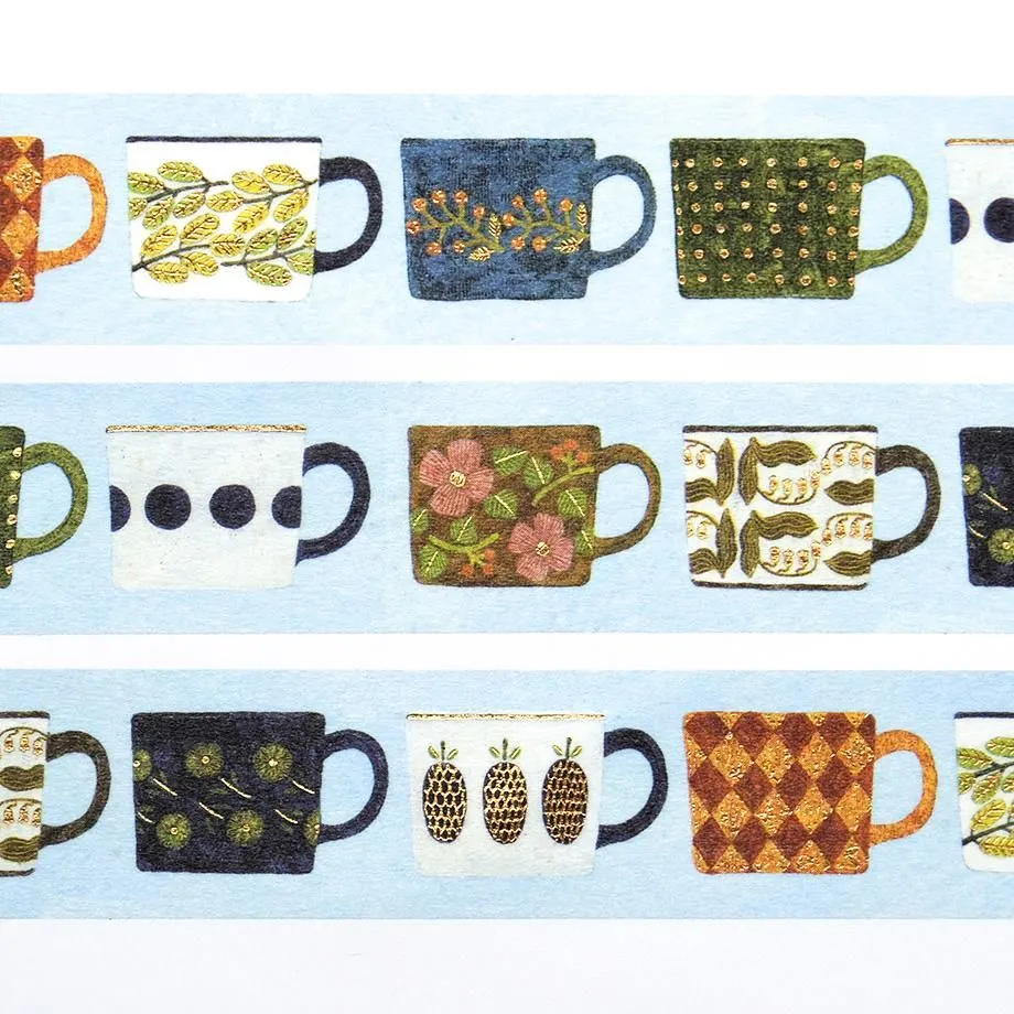 cozyca Gold Foil Washi Tape - My Favourite Mugs