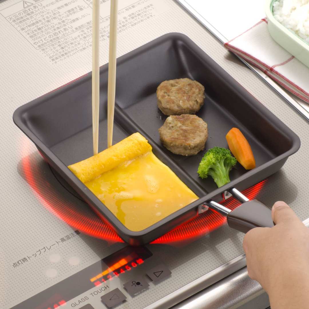 Shimomura Kihan Double-Sided Iron Bento Pan