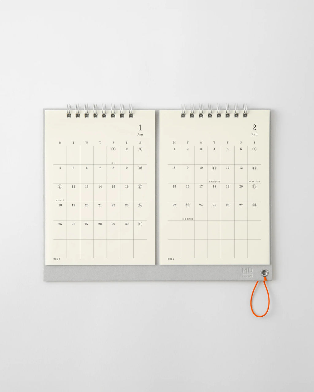 Midori MD Calendar Twin 2027