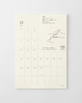 Midori MD Diary Sticker L 2027