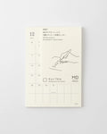 Midori MD Diary Sticker S 2027