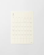 Midori MD Diary Sticker L 2027